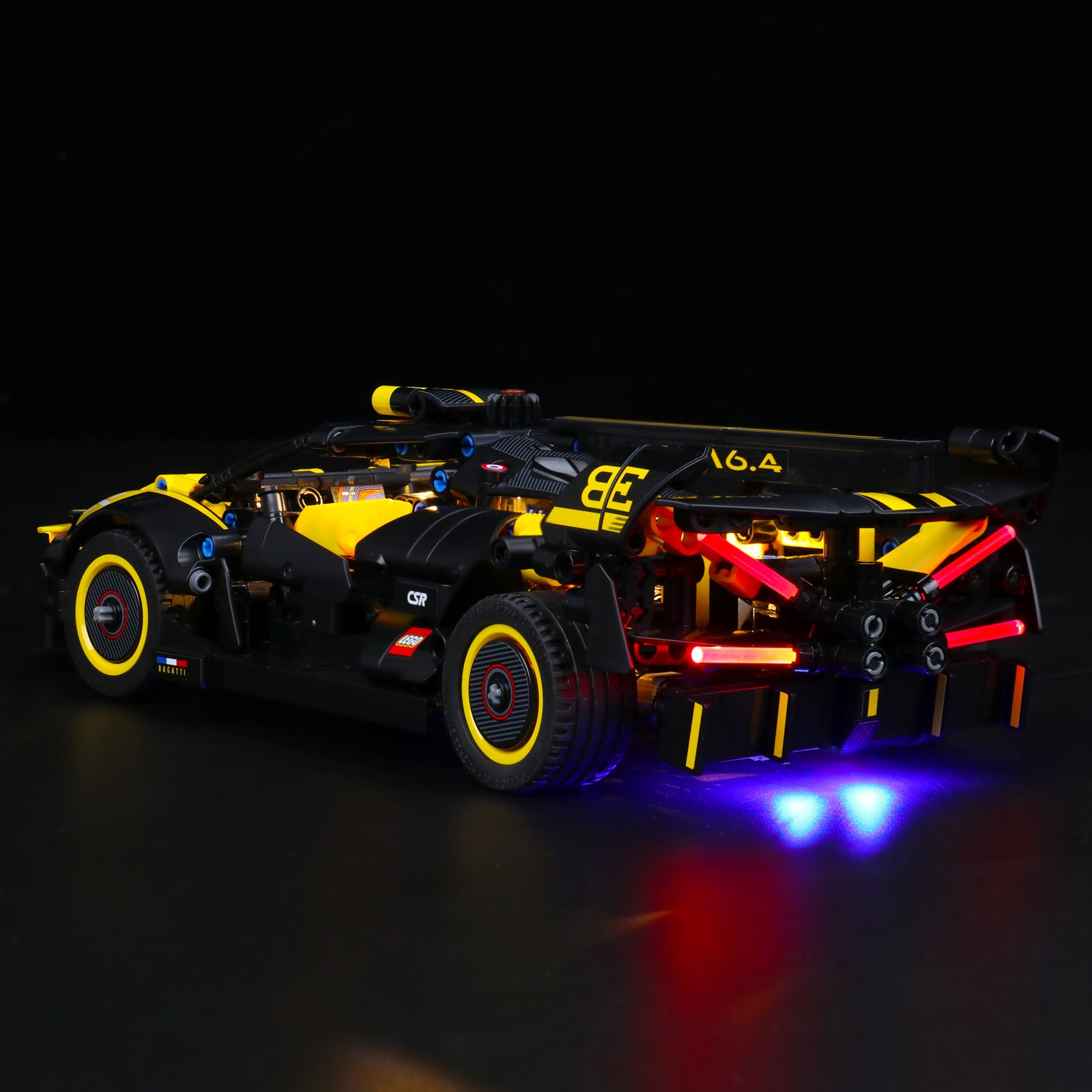 Lego bugatti chiron online lichtset