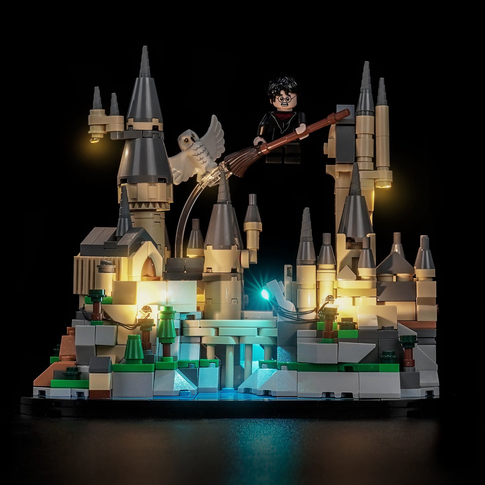 BrickBling Beleuchtungsset für LEGO Harry Potter Miniatur-Hogwarts™-Schloss 440975