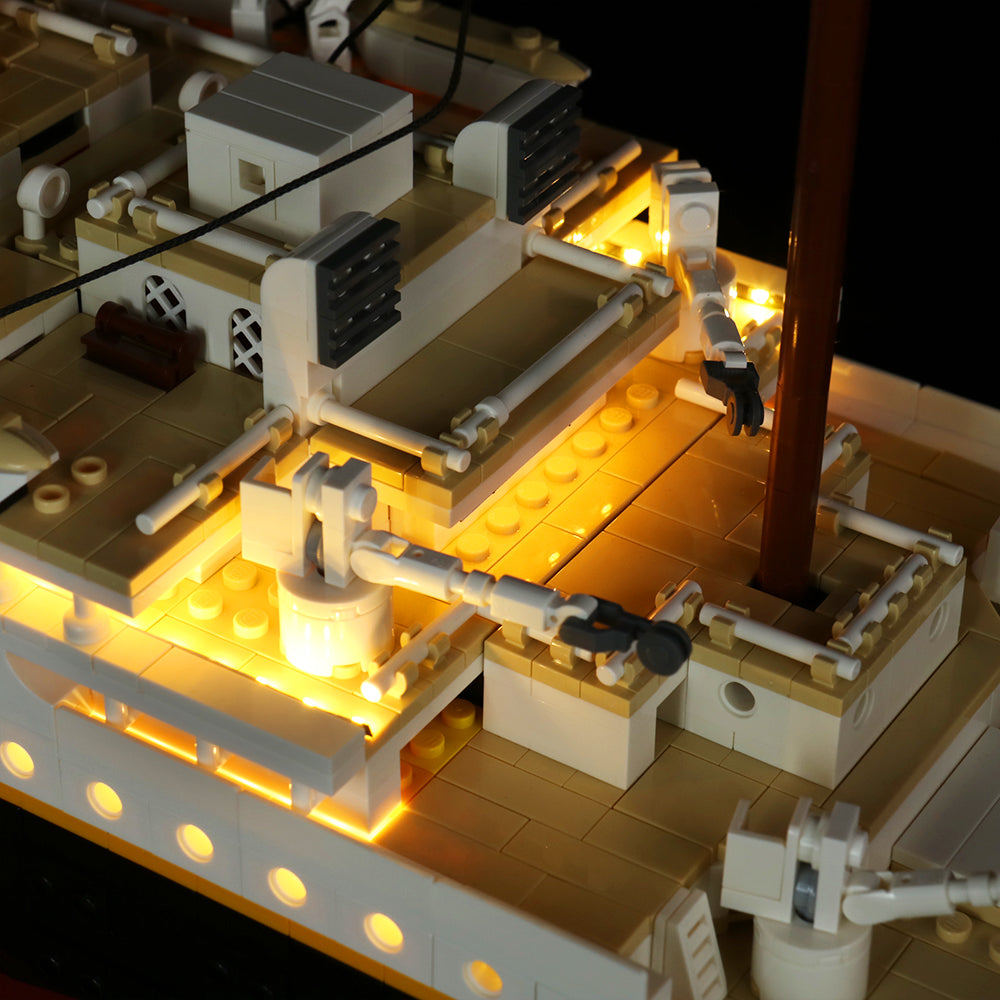 Kit d'éclairage BrickBling pour LEGO Titanic 10294