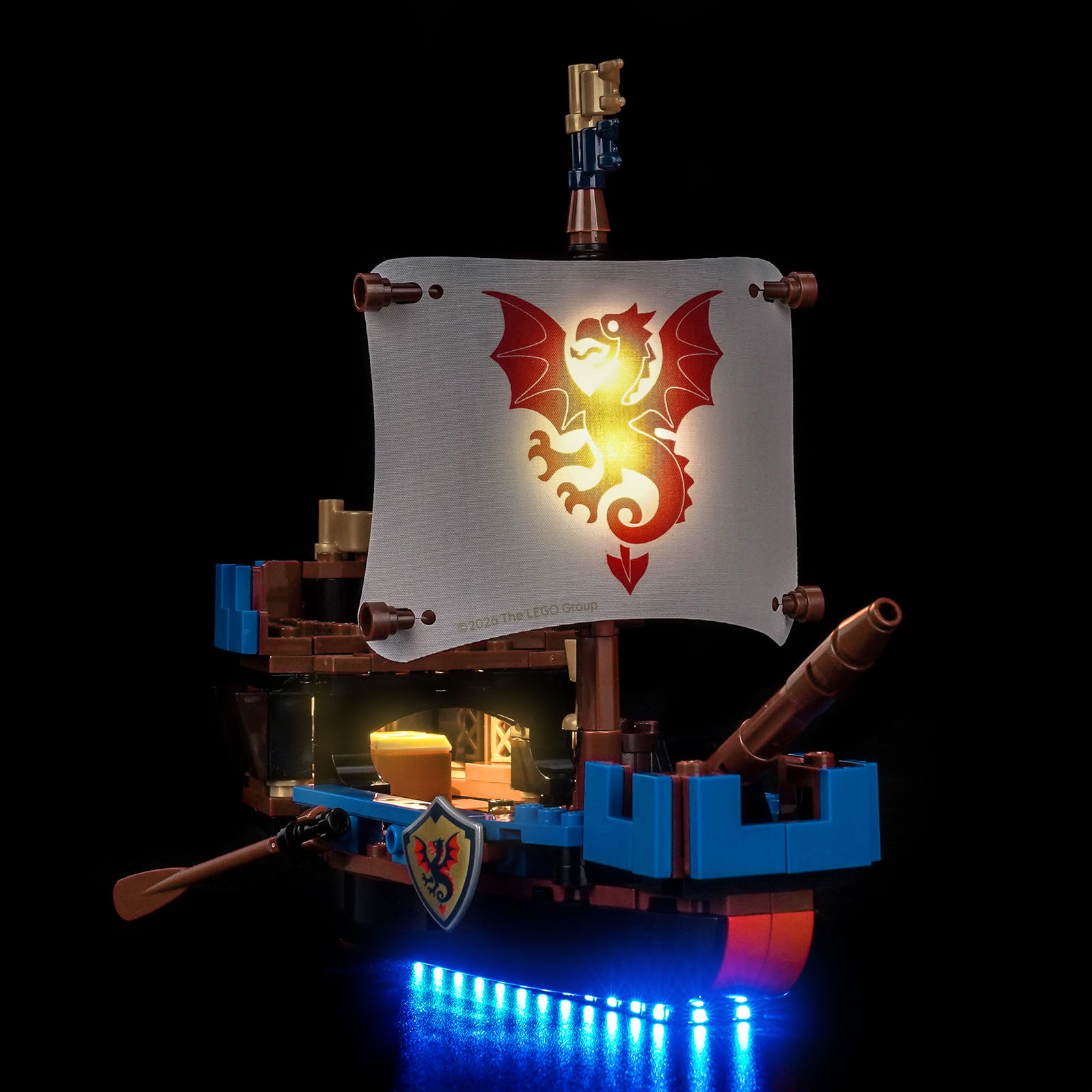 BrickBling Licht-Kit für LEGO Ideas Meeresschlange 40912