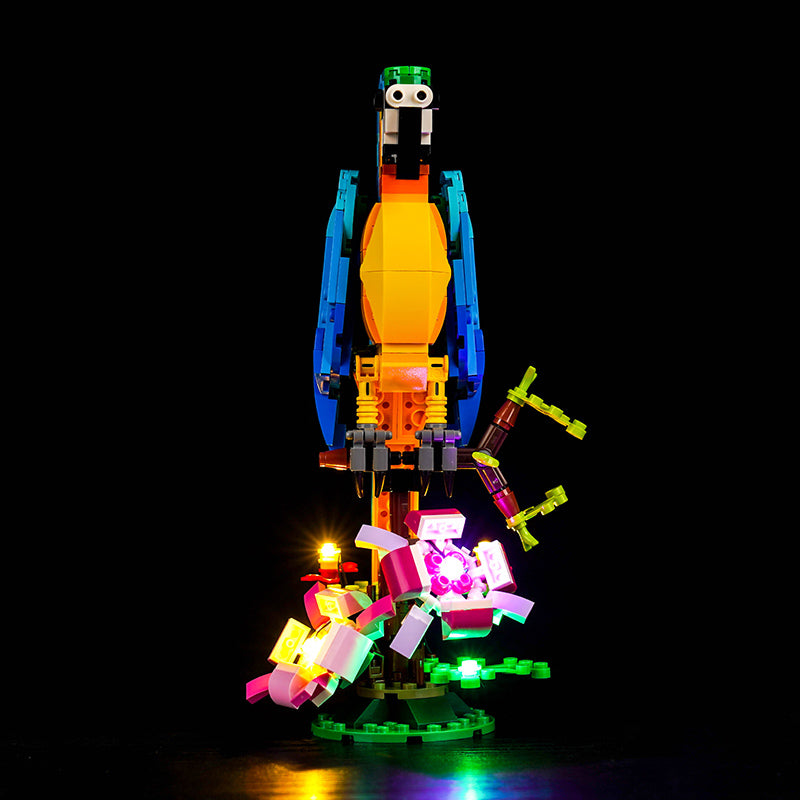BrickBling Light Kit for LEGO Creator 3 in 1 Exotic Parrot 31136