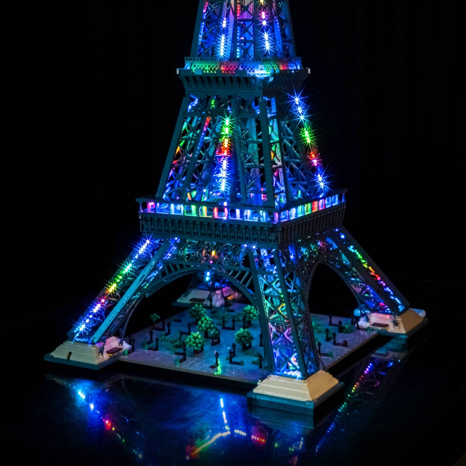 BrickBling Lichtset für LEGO Architecture Eiffelturm 10307 RGB-Version