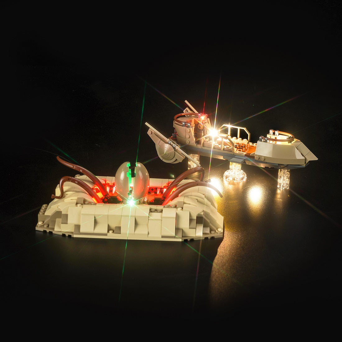 BrickBling Lichtset für LEGO Star Wars Desert Skiff &amp; Sarlacc Pit 75396