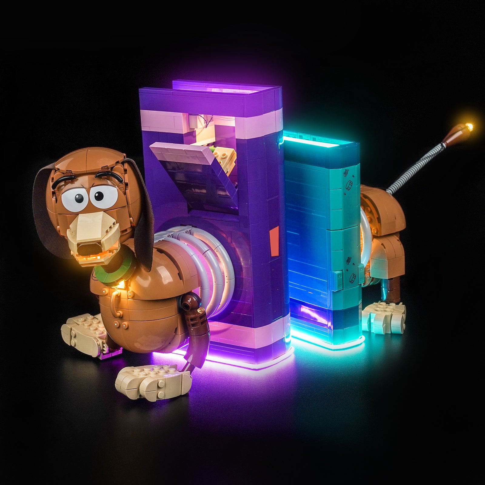 BrickBling Light Kit for LEGO Disney Toy Story Slinky Dog Bookends 43301