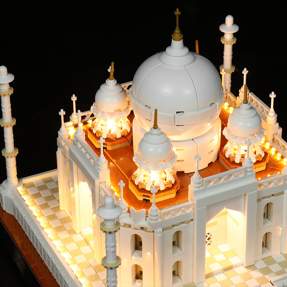 Lego taj mahal store lights