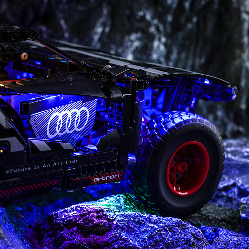 Kit d'éclairage BrickBling pour LEGO Technic Audi RS Q e-tron 42160
