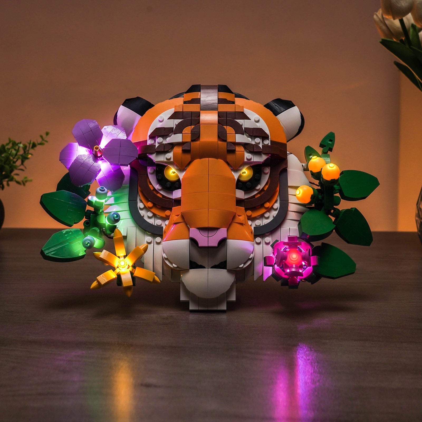 BrickBling Lichtset für LEGO Art The Fauna Collection – Tiger 31217
