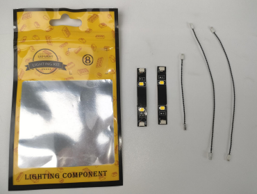 GC396-1 und GC396-2 Black Line-Zubehör für BrickBling-Lichtset für LEGO Architecture Eiffelturm 10307