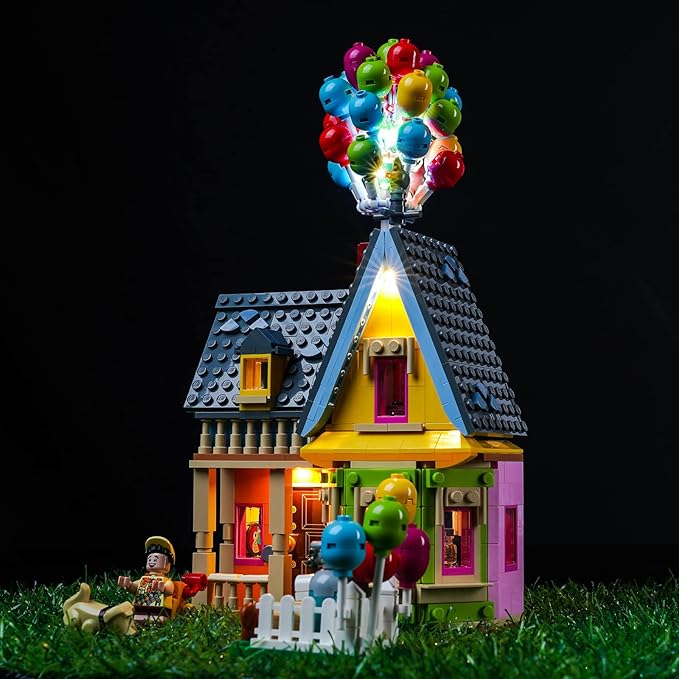 BrickBling Lichtset für LEGO Disney „Up“ House 43217
