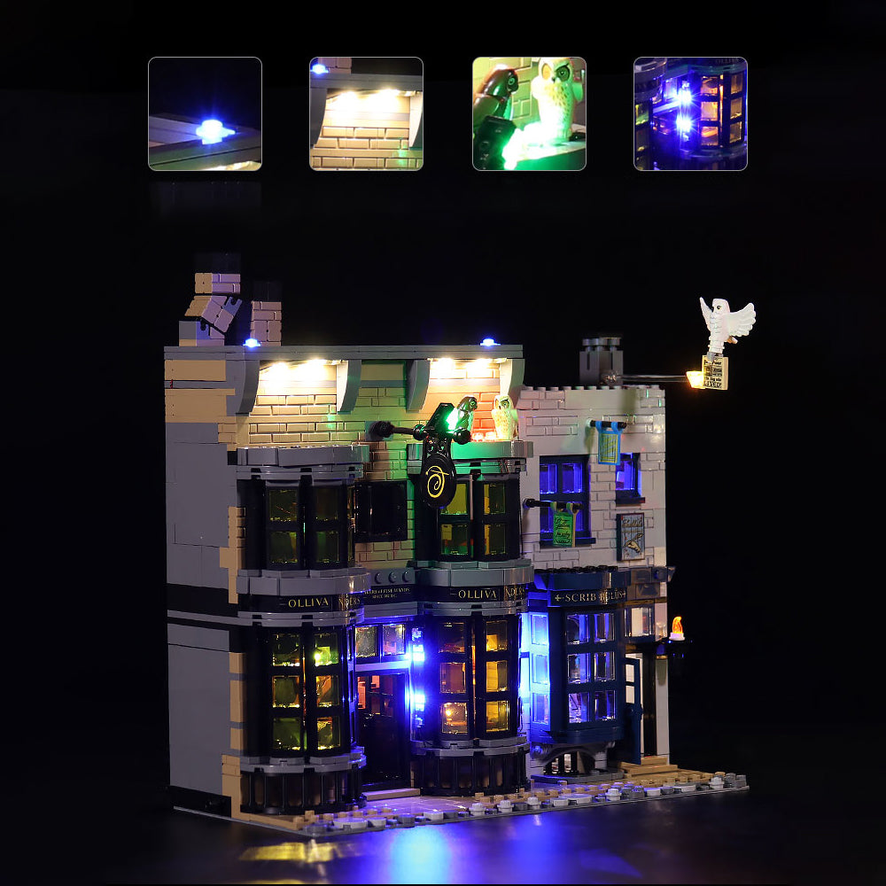 BrickBling Light Kit for LEGO Harry Potter™ Diagon Alley™ 75978