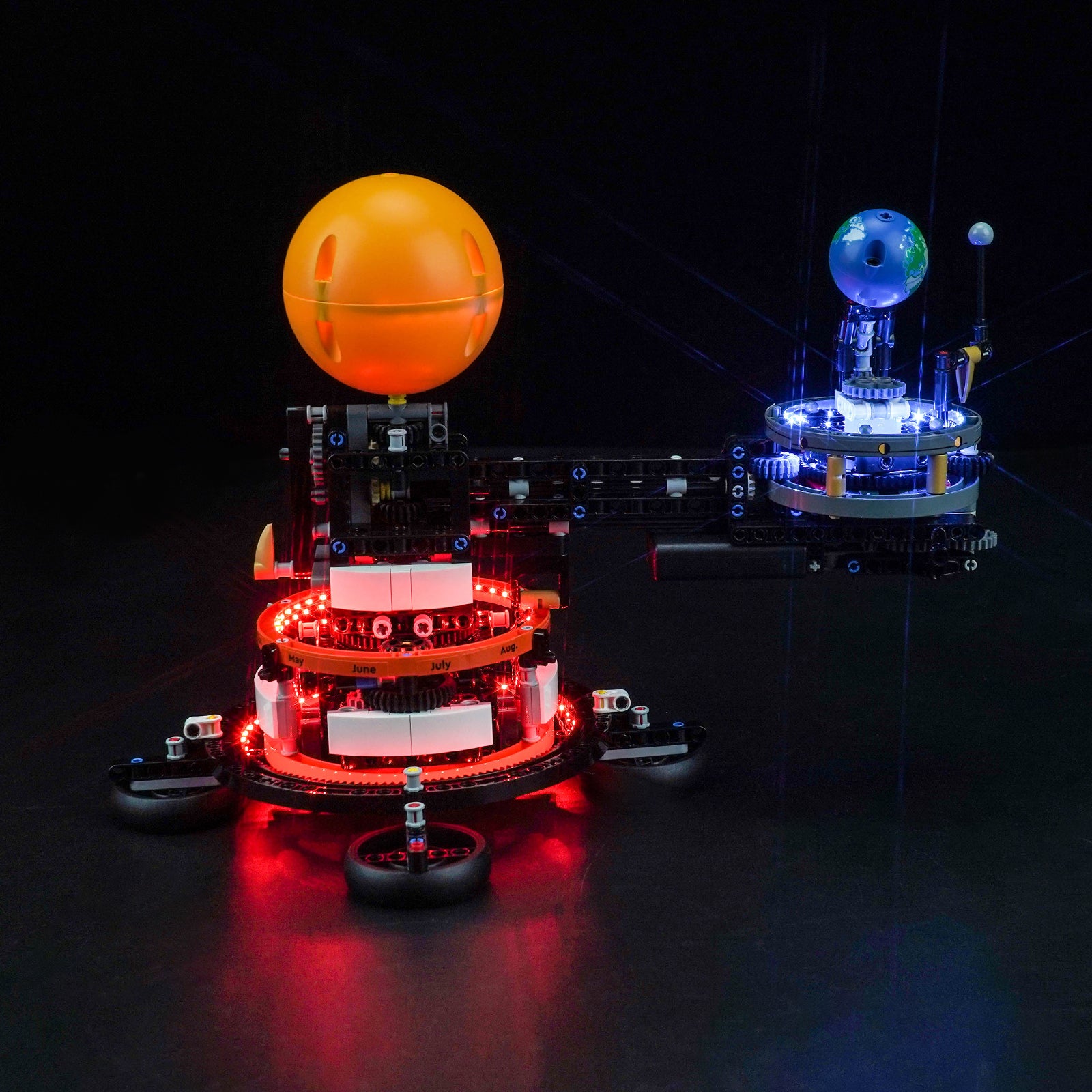 BrickBling Light Kit for LEGO Planet Earth and Moon in Orbit 42179