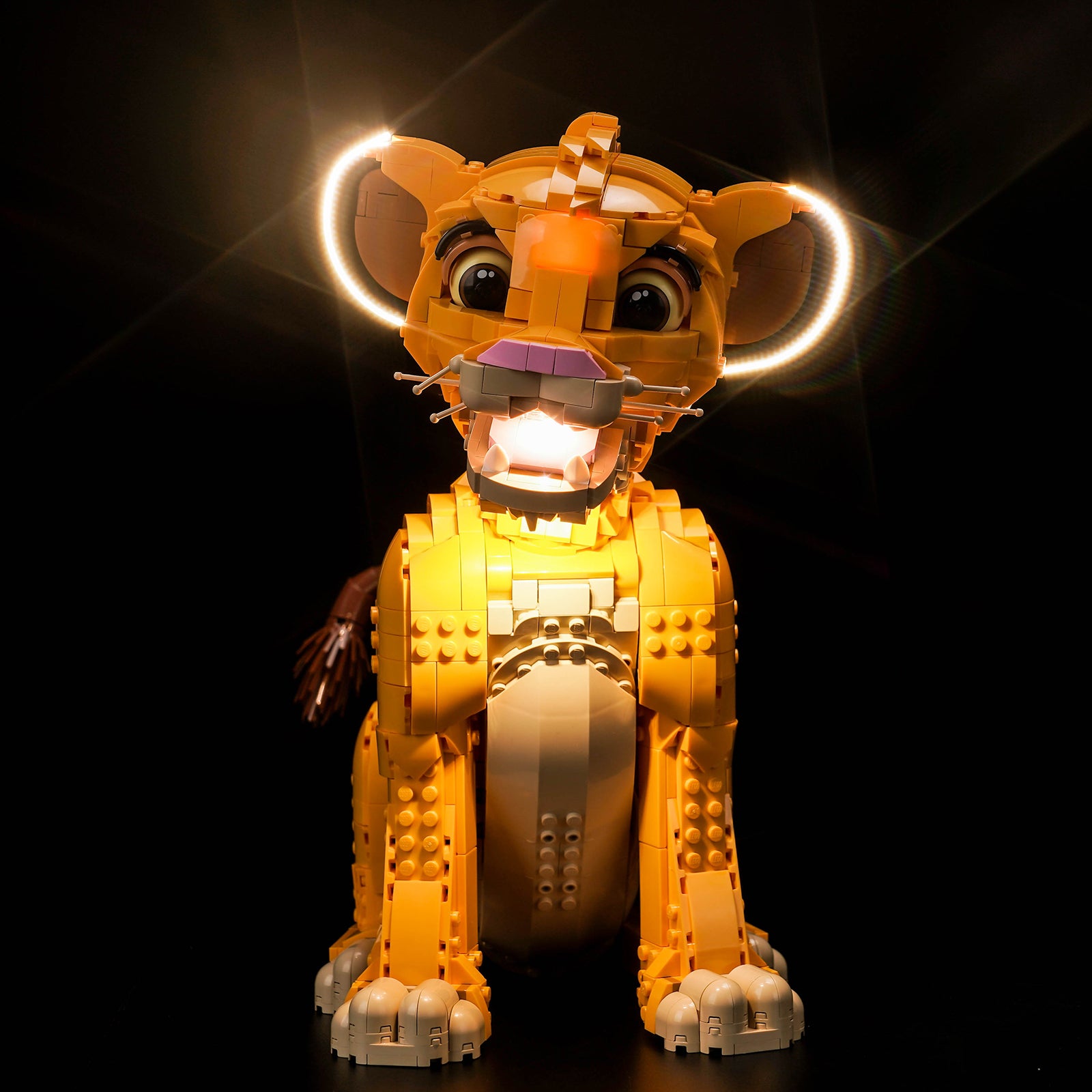 BrickBling Light Kit for LEGO Disney Young Simba the Lion King 43247