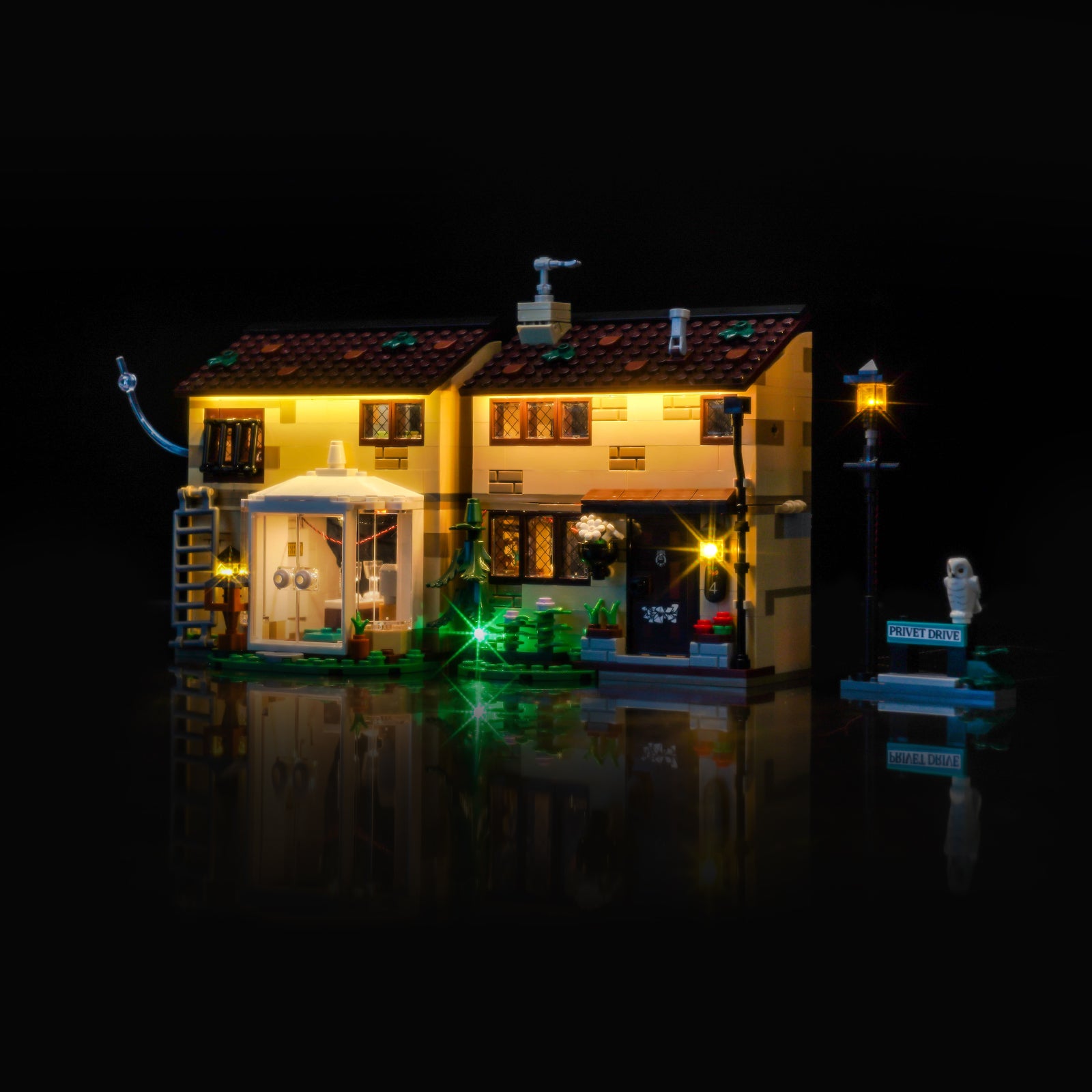 BrickBling Light Kit for LEGO Harry Potter Privet Drive: Aunt Marge's Visit 76451