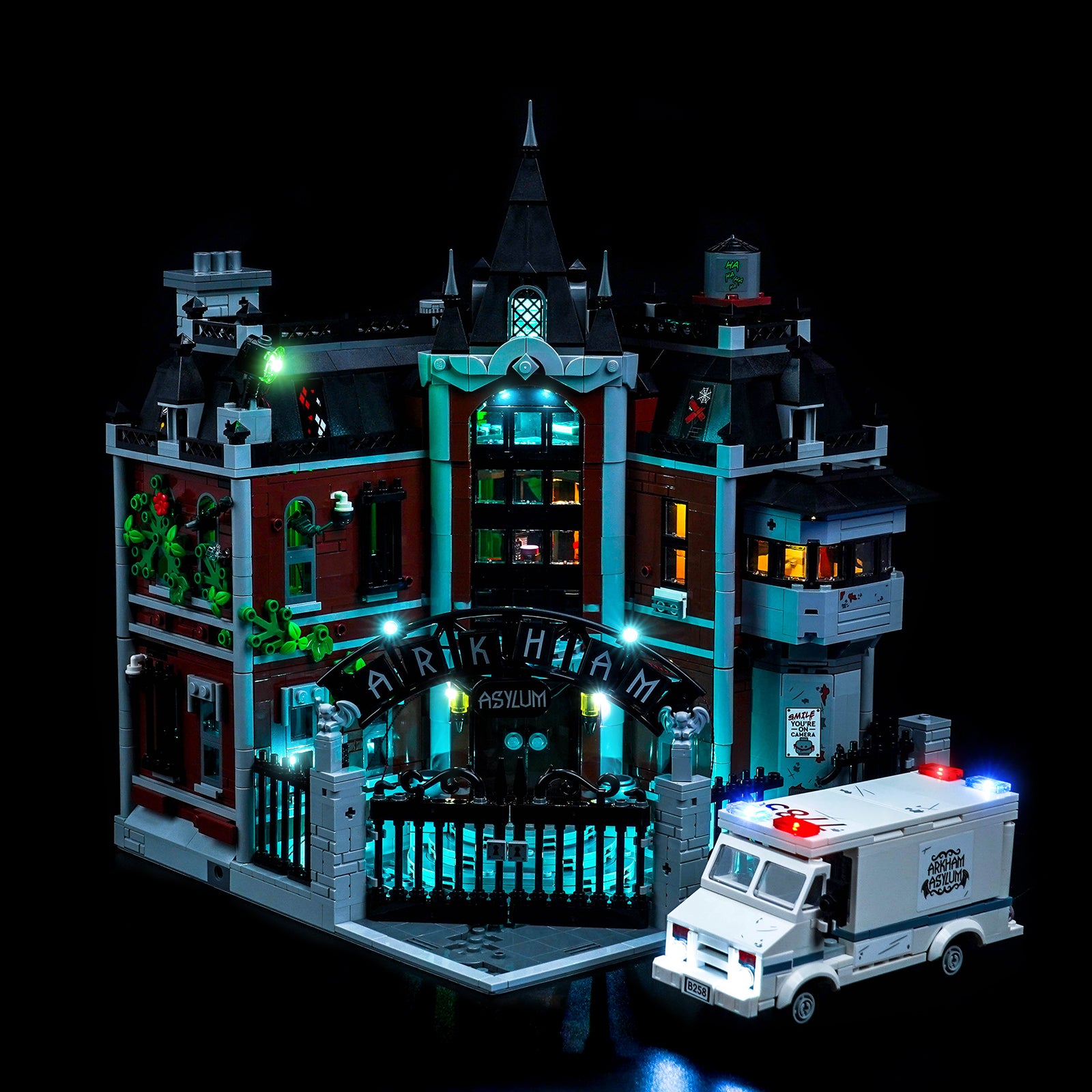 BrickBling Lichtset für LEGO Batman Arkham Asylum™ 76300 Neue Version