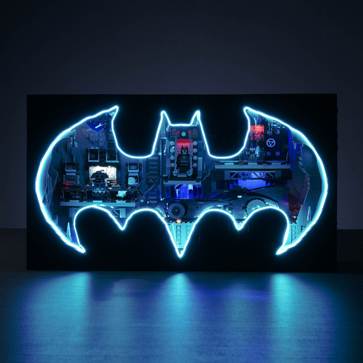 BrickBling Light Kit for LEGO Batcave™ –  Shadow Box 76252