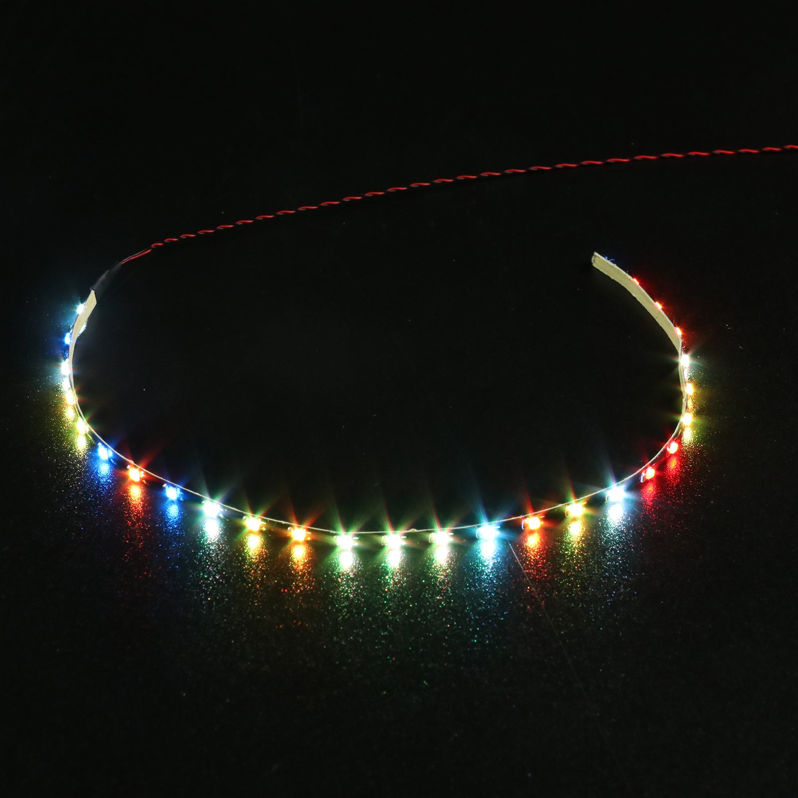 LED-Streifenlicht mit 28 Partikeln für LEGO-Modell-DIY-Dekorationsteile