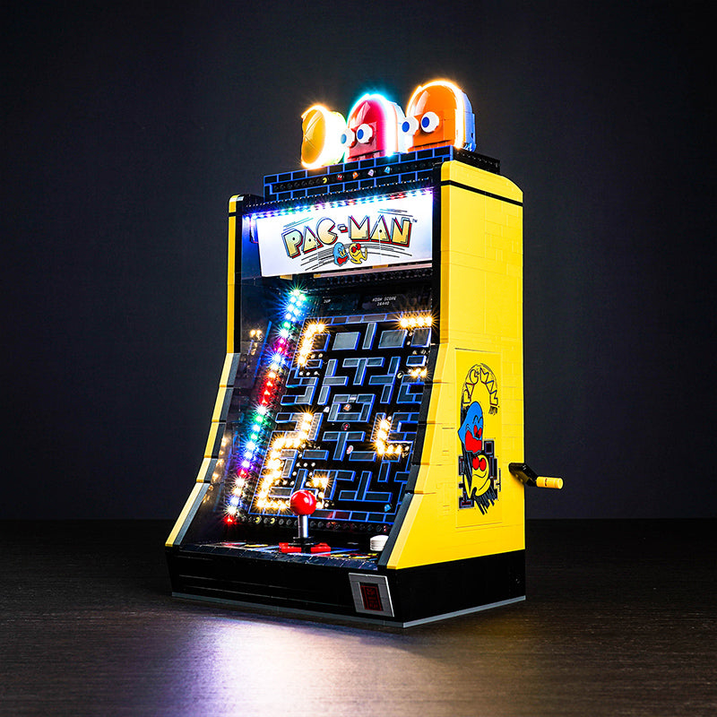 Kit d'éclairage BrickBling pour LEGO PAC-Man Arcade 10323