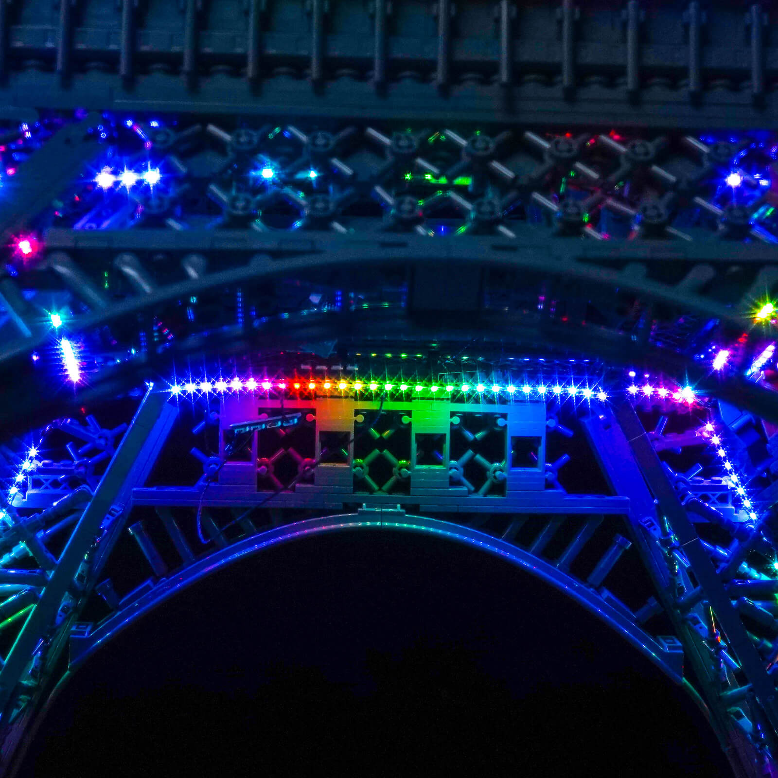BrickBling Lichtset für LEGO Architecture Eiffelturm 10307 RGB-Version