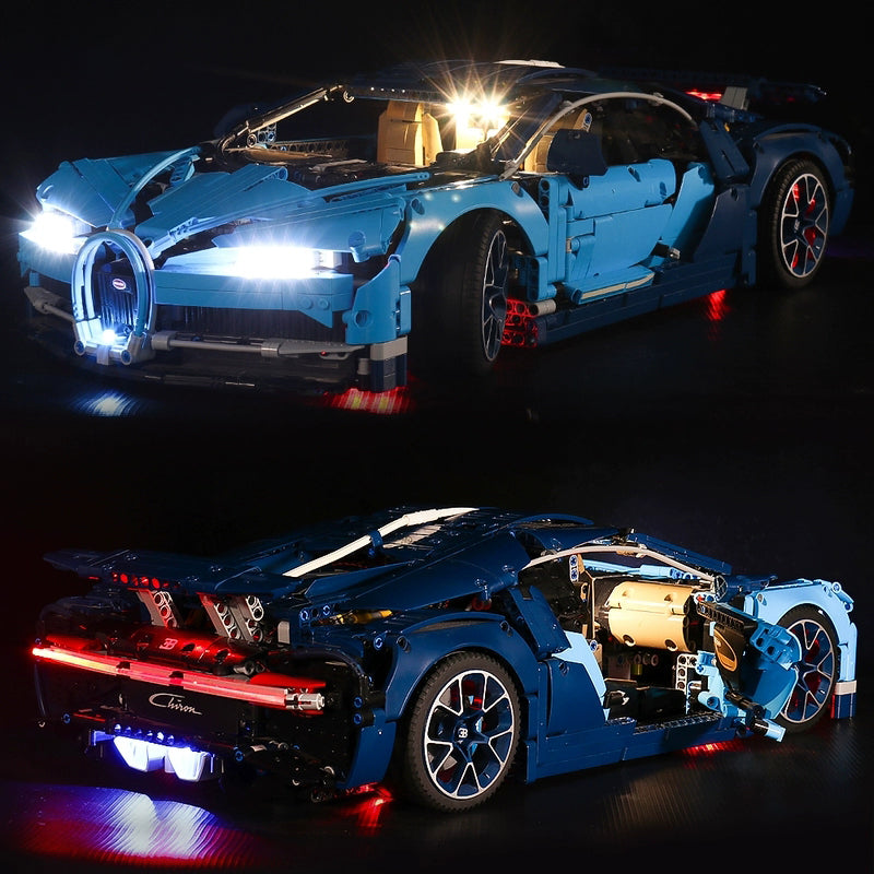 BrickBling Light Kit for LEGO Technic Bugatti Chiron 42083