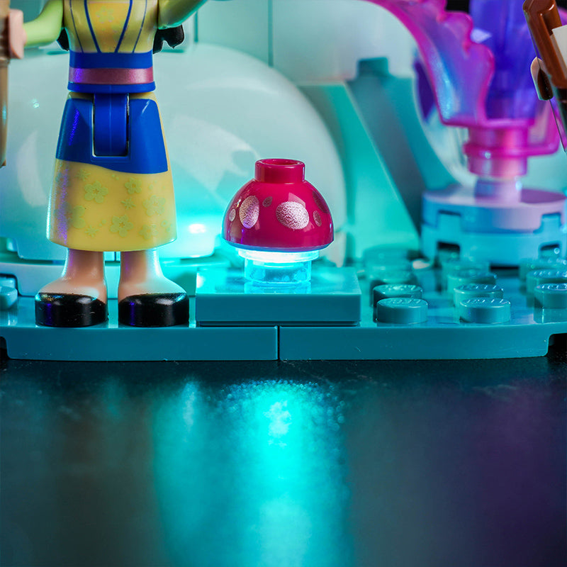 BrickBling Lichtset für LEGO Disney Das verzauberte Baumhaus 43215