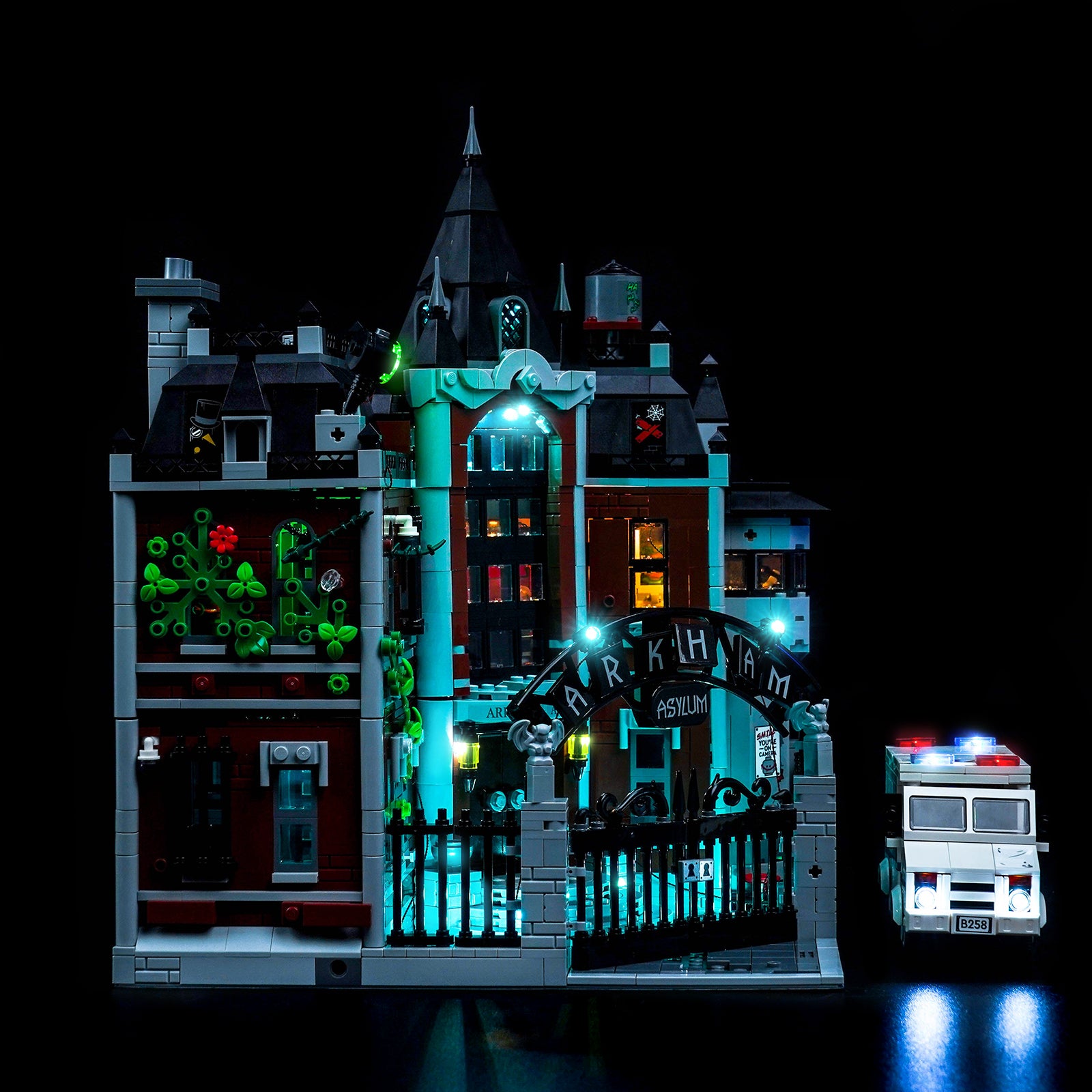 BrickBling Lichtset für LEGO Batman Arkham Asylum™ 76300 Neue Version
