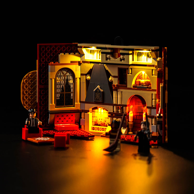 BrickBling Lichtset LEGO Hausbanner für 76409 Gryffindor™