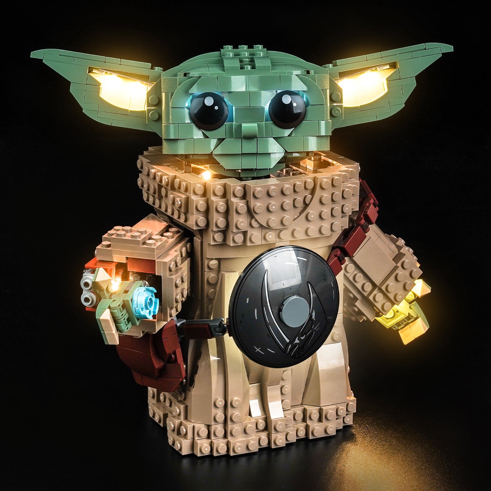 BrickBling Light Kit for LEGO Star Wars Grogu™ (Mandalorian Apprentice) 75446