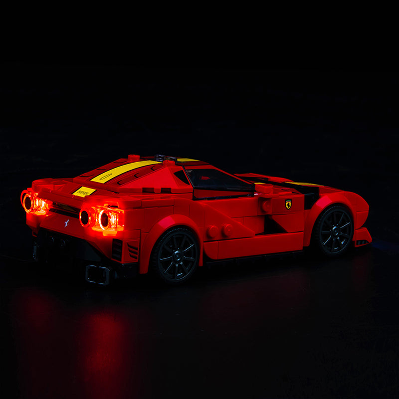 BrickBling Light Kit for LEGO Speed Champions Ferrari 812 Competizione 76914
