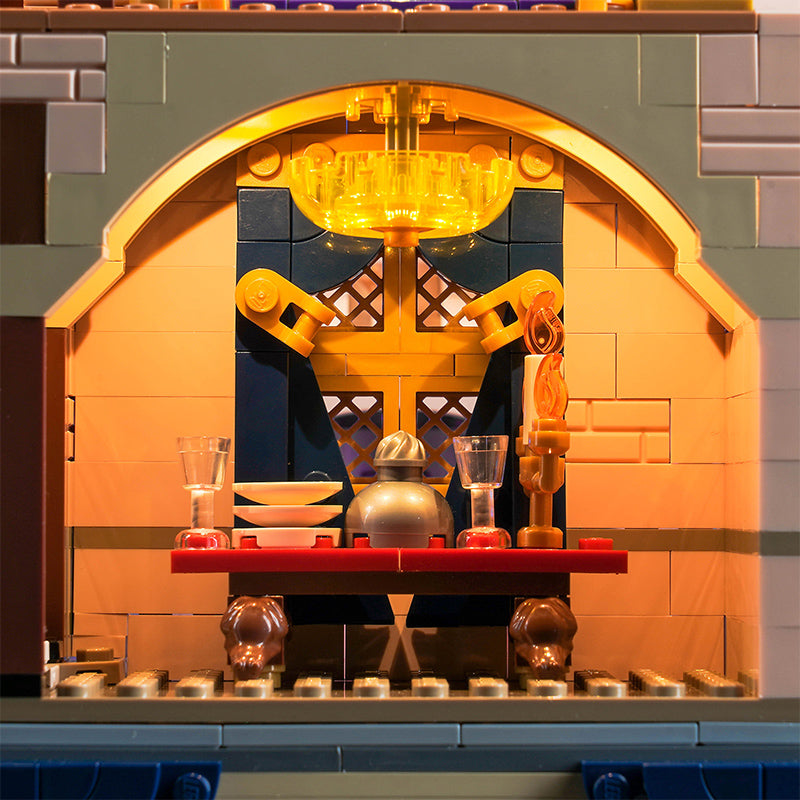 Kit d'éclairage BrickBling pour le château LEGO Disney 43222
