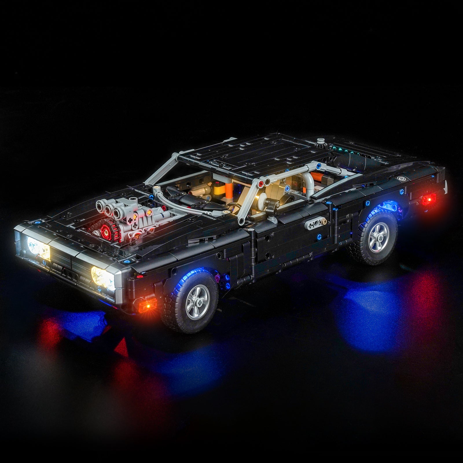 BrickBling Light Kit for LEGO Technic Fast and Furious Dodge Charger R/T Car 42231