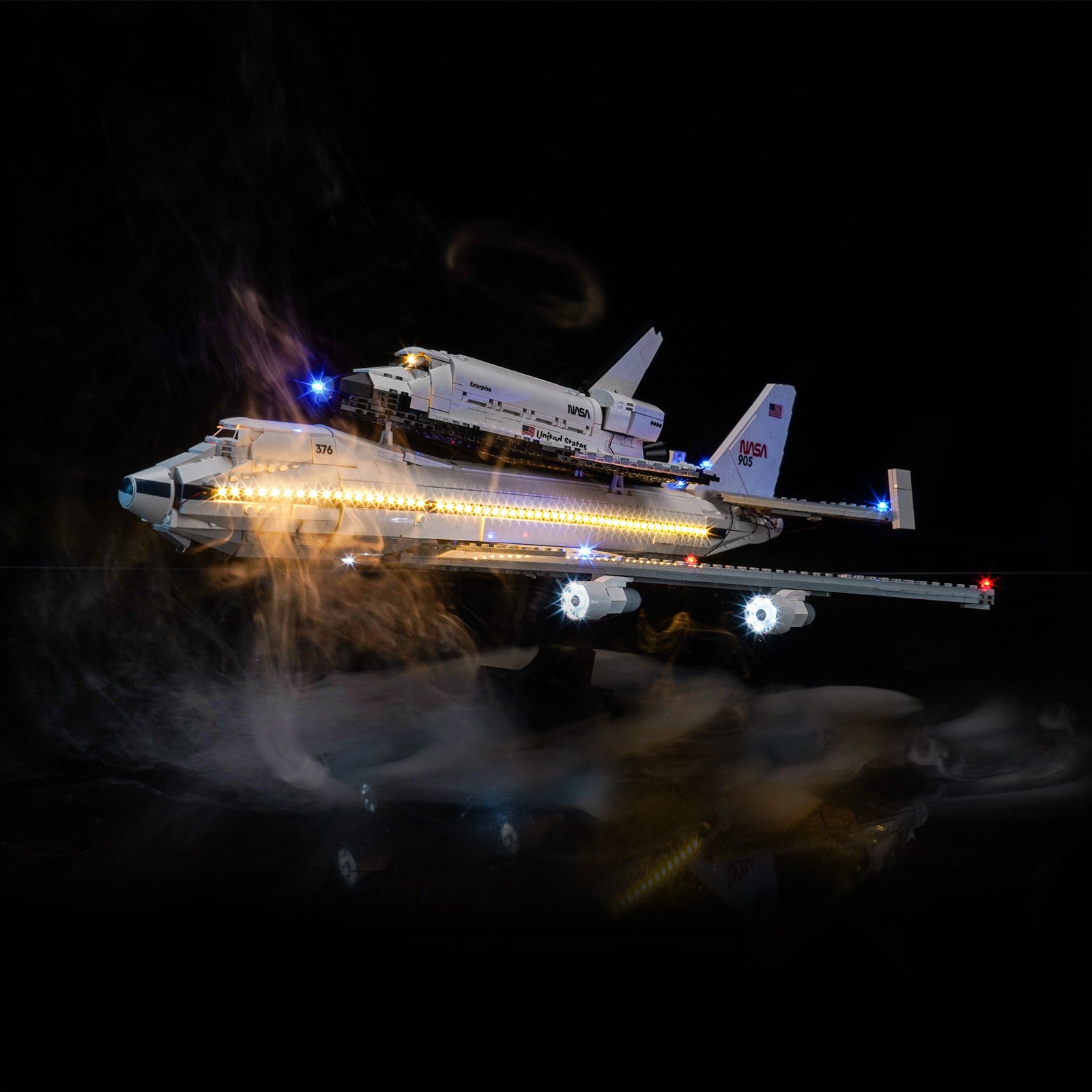BrickBling Light Kit for LEGO Icons Shuttle Carrier Aircraft 10360 Plus Version