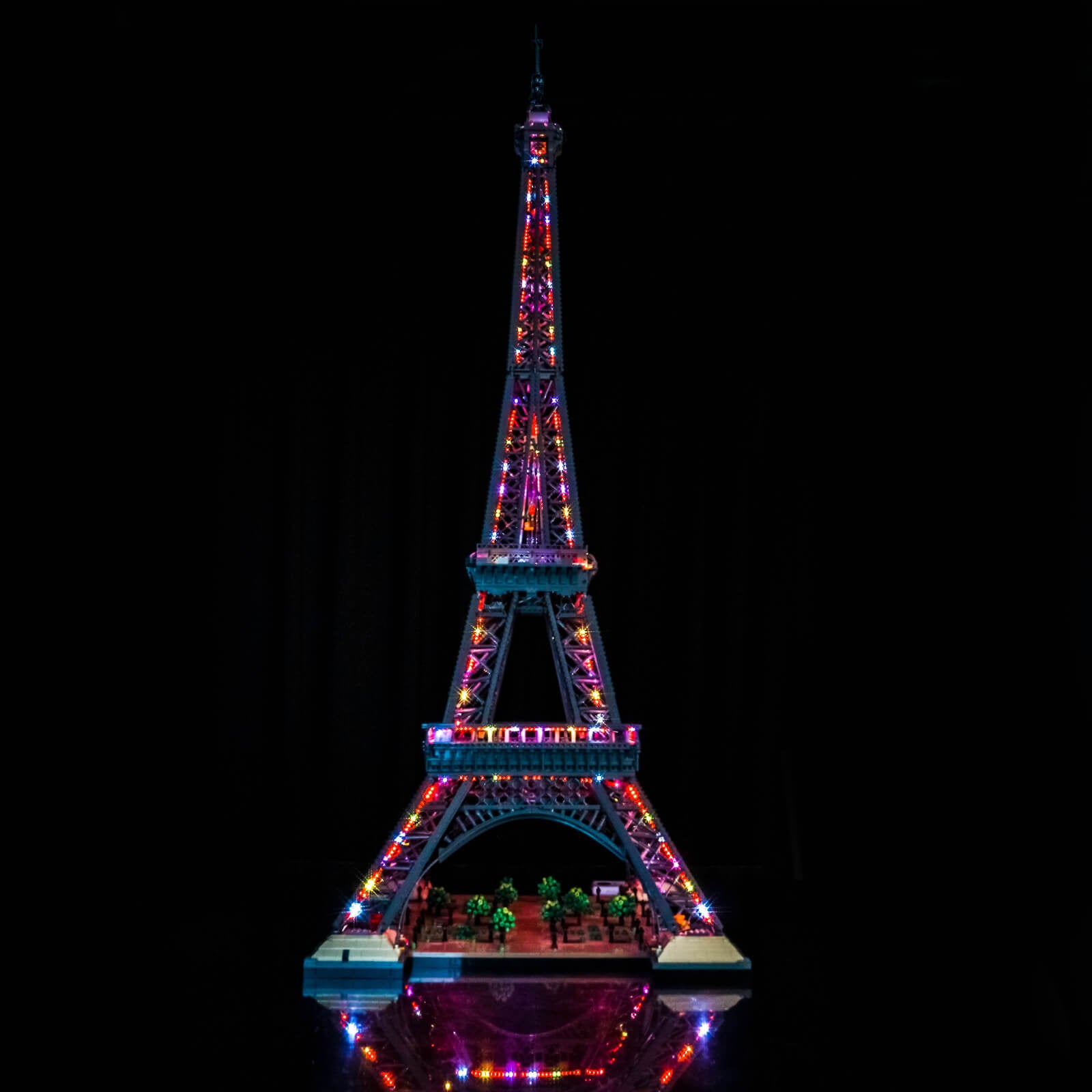 BrickBling Lichtset für LEGO Architecture Eiffelturm 10307 RGB-Version