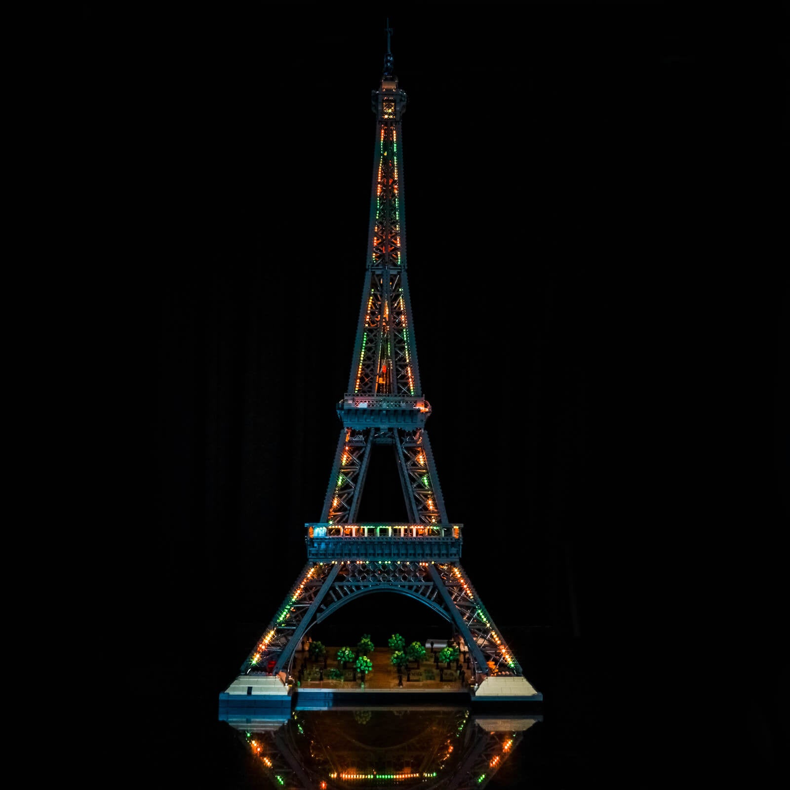 BrickBling Lichtset für LEGO Architecture Eiffelturm 10307 RGB-Version