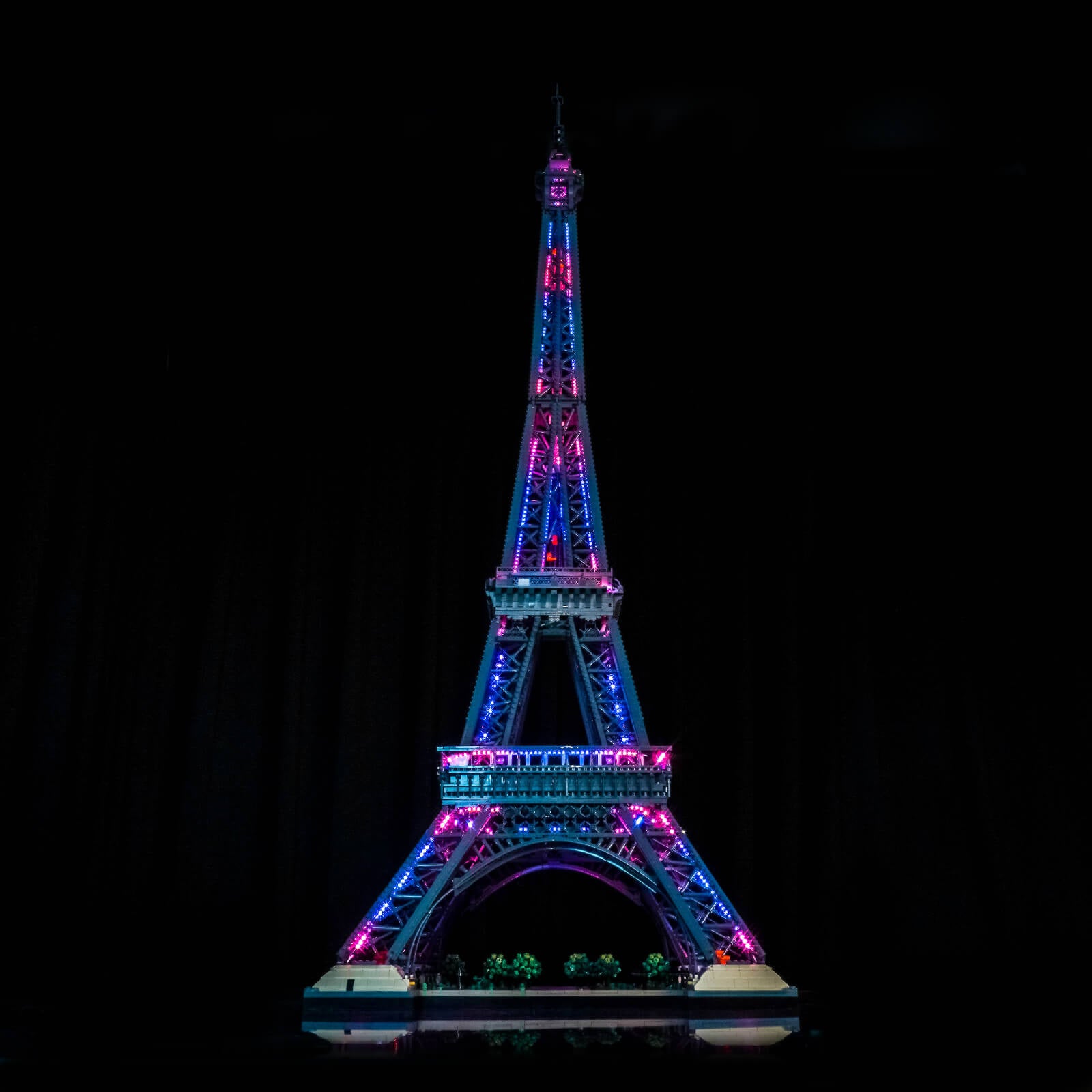 BrickBling Lichtset für LEGO Architecture Eiffelturm 10307 RGB-Version