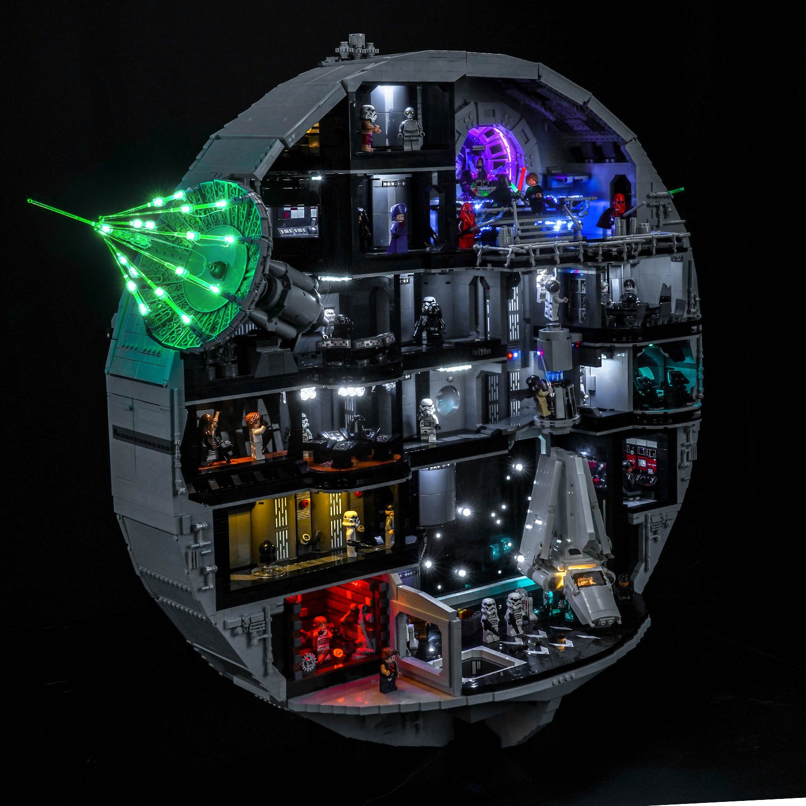 Kit d'éclairage BrickBling pour LEGO Star Wars Death Star™ 75419