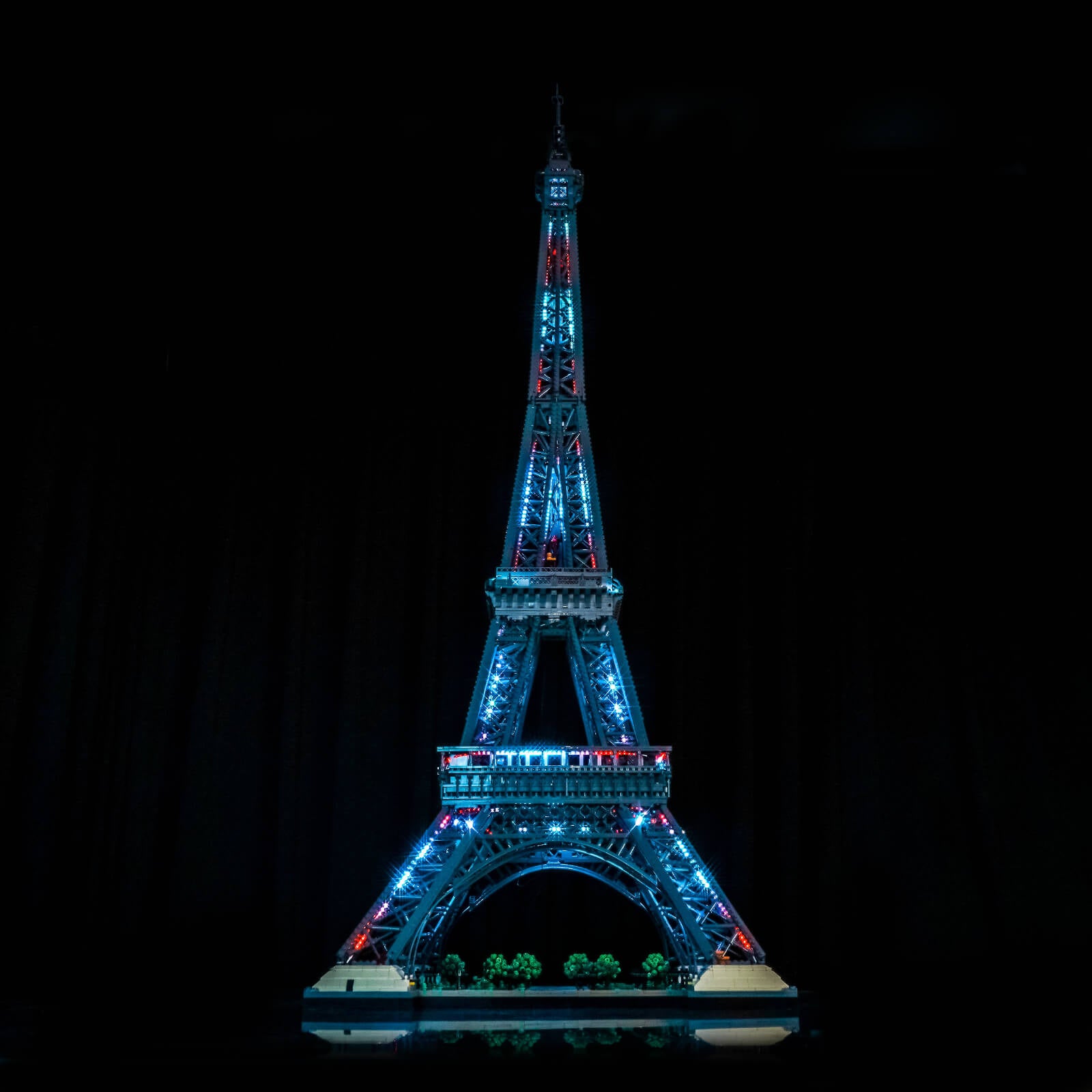 BrickBling Lichtset für LEGO Architecture Eiffelturm 10307 RGB-Version