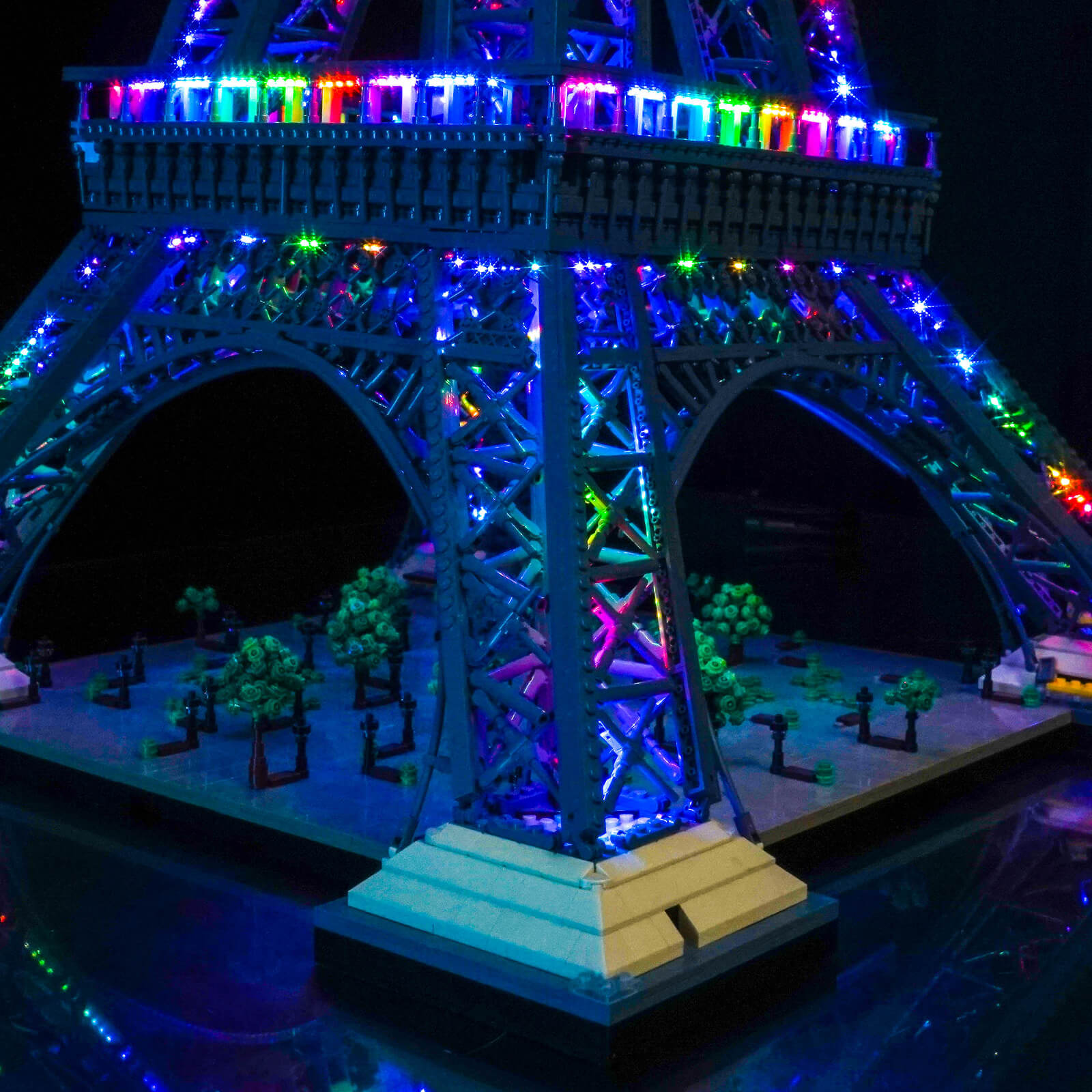 BrickBling Lichtset für LEGO Architecture Eiffelturm 10307 RGB-Version