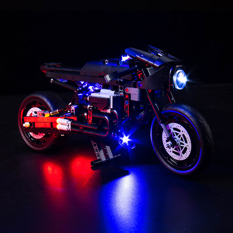 BrickBling Light Kit for LEGO Technic The Batman Batcycle 42155