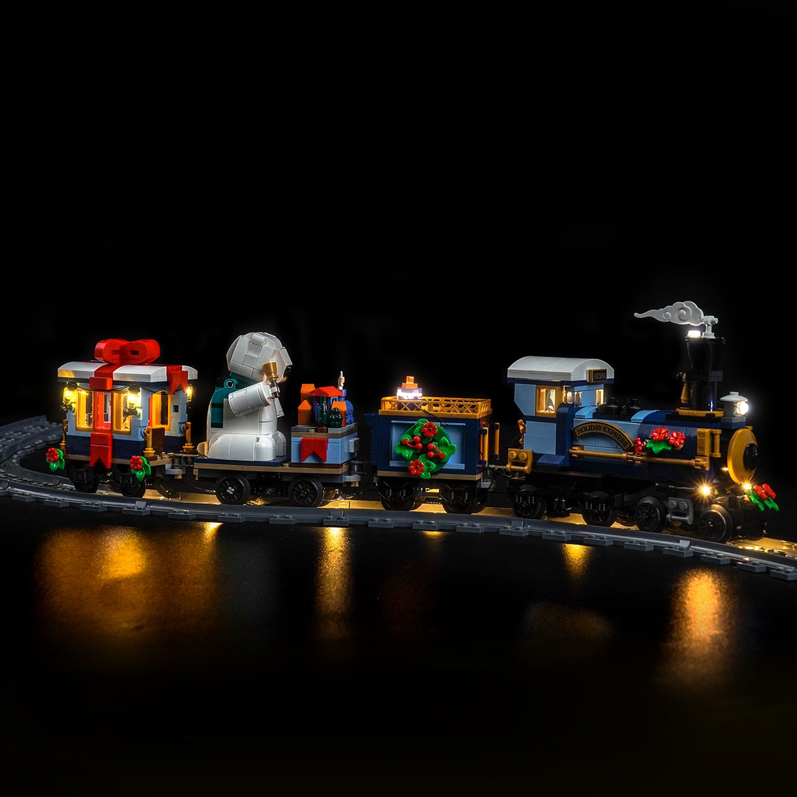 Kit d'éclairage BrickBling pour LEGO Icons Holiday Express Train 10361