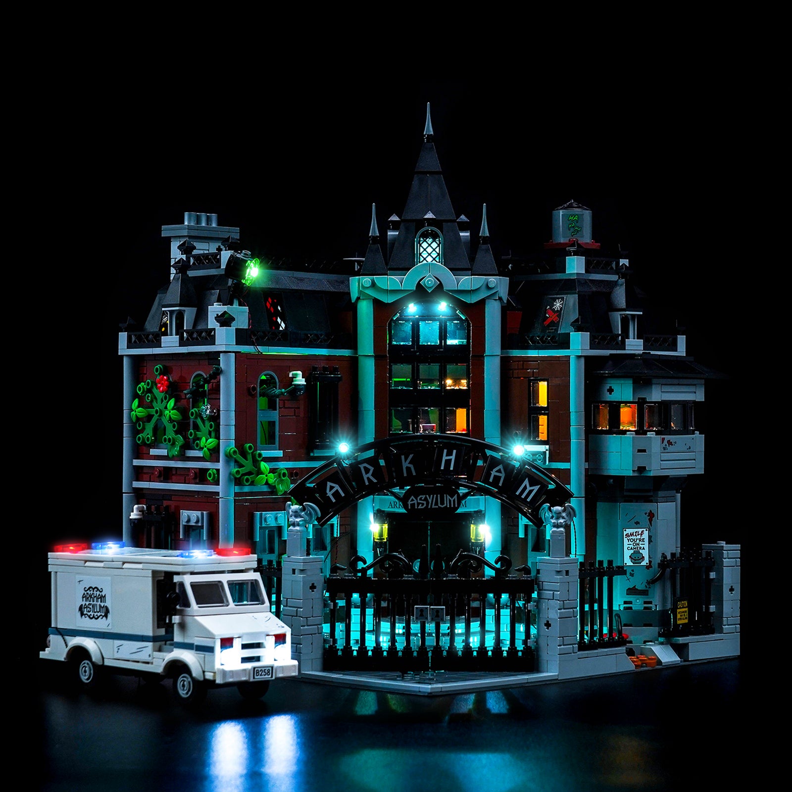 BrickBling Lichtset für LEGO Batman Arkham Asylum™ 76300 Neue Version