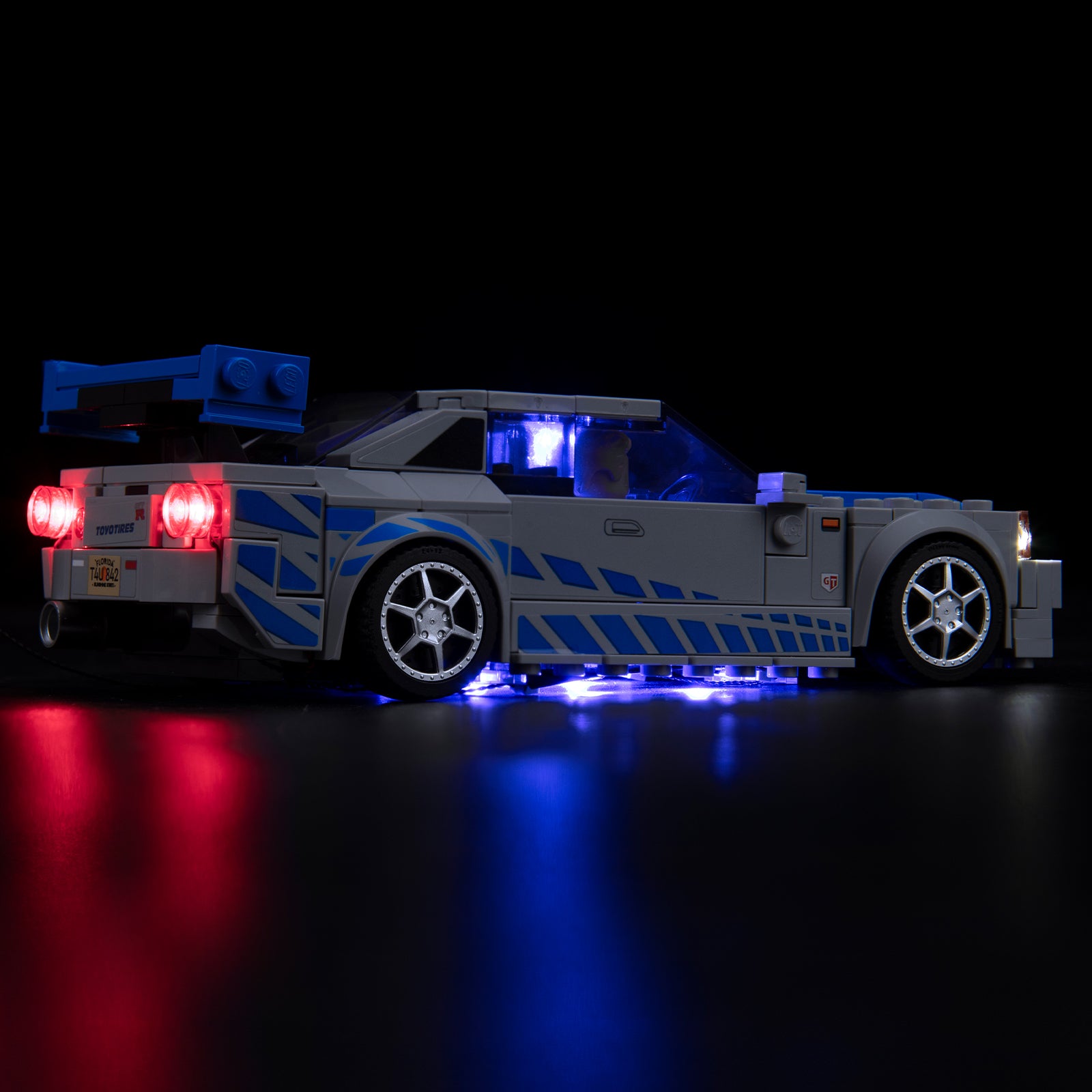  Hilighting Upgraded Led Light Kit for Lego Speed Champions 2  Fast 2 Furious Nissan Skyline GT-R (R34) Race Car Toy Model Building Kit,  Compatible with Lego 76917(Model Not Included) : Everything
