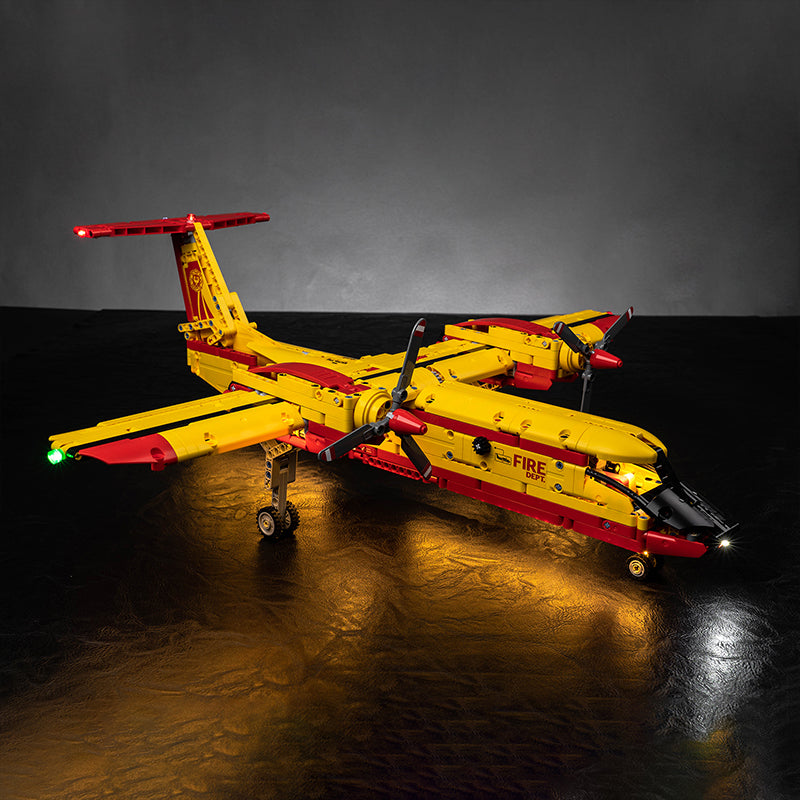 BrickBling Lichtset für LEGO Technic Feuerwehrflugzeug 42152
