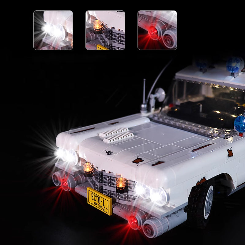 BrickBling Lichtset für LEGO Ghostbusters ECTO-1 10274 