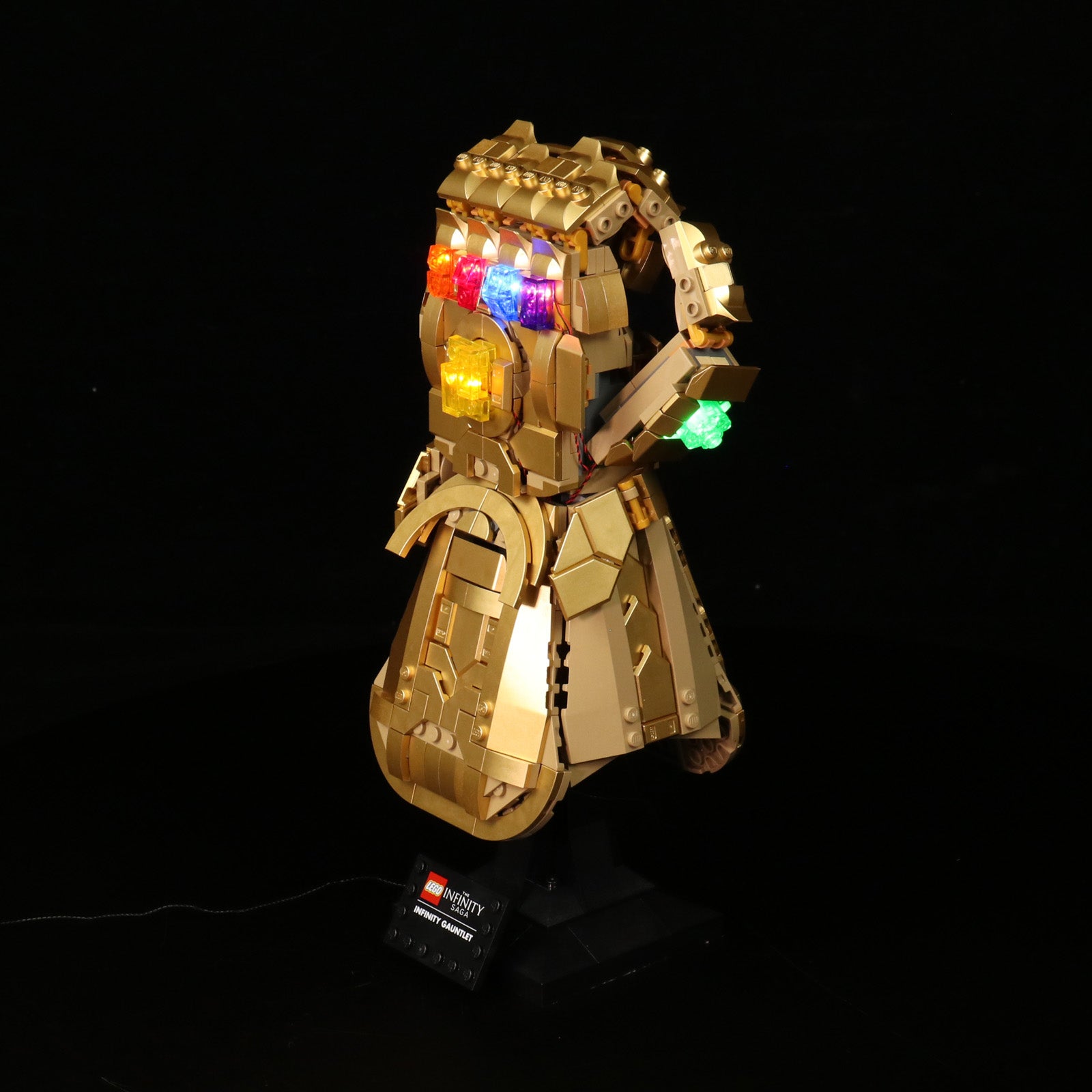 Kit d'éclairage BrickBling pour LEGO Marvel Infinity Gauntlet 76191
