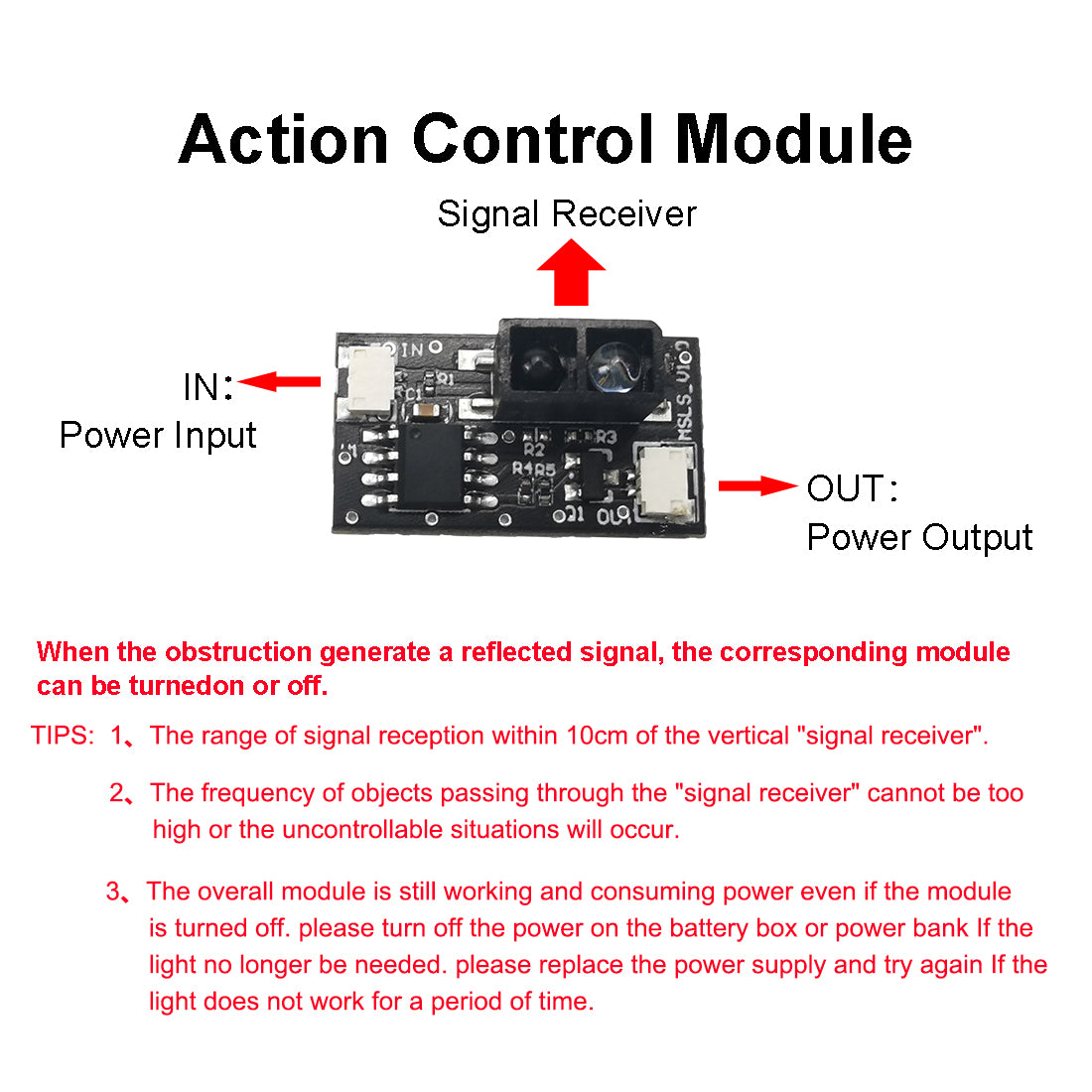 BrickBling DIY Light Control Module Accessories for LEGO Building Blocks