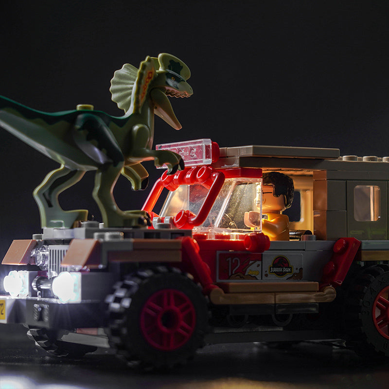 BrickBling Light Kit for LEGO Dilophosaurus Ambush 76958