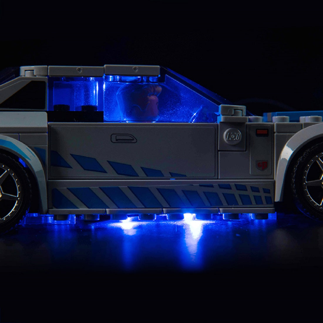 BrickBling Light Kit for LEGO 2 Fast 2 Furious Nissan Skyline GT-R (R34) 76917