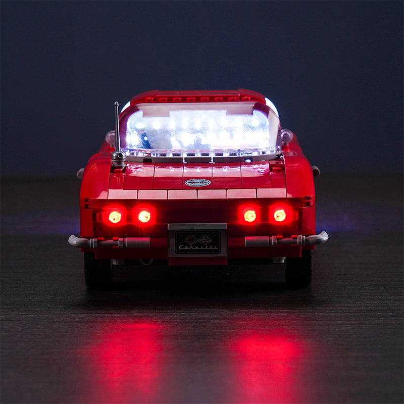 BrickBling Lichtset für LEGO Chevrolet Corvette 10321
