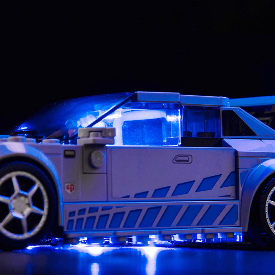 BrickBling Light Kit for LEGO 2 Fast 2 Furious Nissan Skyline GT-R (R34) 76917