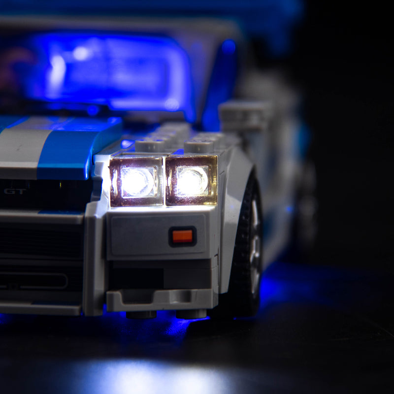 BrickBling Lichtset für LEGO 2 Fast 2 Furious Nissan Skyline GT-R (R34) 76917
